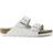 Birkenstock Arizona Leather Two-Strap Sandals - White