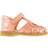Angulus Sandal With Heart Detail And V Peach - Oranssi