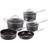 Tefal Jamie Oliver Premium Hard Anodised Induction Cookware Set with lid 5 Parts