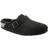 Birkenstock Boston Fur Clog - Black Suede