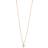 Pilgrim Clara Necklace - Gold/Transparent