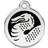 Red Dingo Enamel Tag Dragon Medium