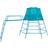 TP Toys Explorer Metal Climbing Frame Set & Jungle Run