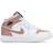 NIKE Air Jordan 1 Mid GS - White/Rose Gold/Black