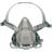 3M Rugged Comfort Half Facepiece Reusable Respirator 6501/49487