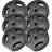 Gorilla Sports Pro Trigrip Weight Plates 6x5kg