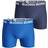 Björn Borg Solid Shorts 2-Pack Blue Male Azul