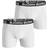 Björn Borg Solid Cotton Stretch Shorts 2-pack - White