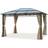 Toolport Deluxe Hardtop Garden Gazebo 3x4 m