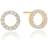 Sif Jakobs Biella Uno Piccolo Earrings - Gold/White