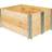 tectake Raised bed 3 80x120x19cm