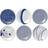 Royal Doulton Pacific Tapas Dish Servering 6stk
