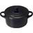 Le Creuset Black with lid 0.25 L 10 cm