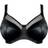 Goddess Keira Banded Bra - Black