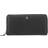 Lauren Ralph Lauren Leather Zip-Around Wallet - Black