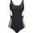 Lykke R Swimsuit - Black/Green/White