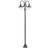 vidaXL 44207 Stolpbelysning 22cm