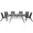 Beliani Livo M Patio Dining Set, 1 Table incl. 6 Chairs