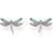 Thomas Sabo Dragonfly Earrings - Silver/Multicolour