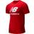 New Balance Essentials Stacked Logo T-shirt - Team Red