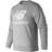 New Balance Essentials Stacked Logo Crew Sweatshirt - Athletic Grey