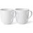 Royal Copenhagen Hvid Halvblonde Krus 37cl 2stk