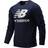 New Balance Essentials Stacked Logo Crew Sweatshirt - Eclipse