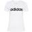 Adidas Essentials Linear T-shirt Women - White/Black