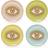 Jonathan Adler Le Wink Coaster 10cm 4pcs