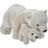 Wild Republic Polar Bear Mom & Baby 14"