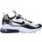 Nike Air Max 270 React GS - White/Metallic Pewter/Black