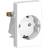 Lauritz Knudsen LK Fuga m/sidejord 1,5 modul - Hvid