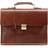 The Bridge Story Uomo Briefcase - Brown/Gold