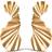 ENAMEL Copenhagen Big Wave Earrings - Gold