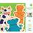 Djeco Magnetic Crazy Animals 24 Pieces