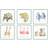 Pimpernel Wrendale Designs Zoological Glasunderlägg 6st