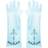 Princess Elsa Frozen Gloves Light Blue