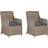 vidaXL 44147 2-pack Havestol