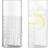 LSA International Wicker Highball Drink Glass 40cl 2pcs