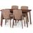 Julian Bowen Kensington Dining Set 90x195cm 5pcs