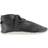 CeLaVi Soft Sole Leather Shoes - Charcoal w. Mustache