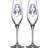 Kosta Boda All About You Forever Mine Champagne Glass 23cl 2pcs