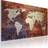 Arkiio World Map Plakat 60x40cm