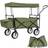 tectake Garden Trolley with Roof