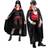 Widmann Child Black Cape with Red Collar