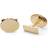 Skultuna Cuff Links Black Tie Collection Oval Gold One