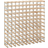 vidaXL 282472 Beige Wine Rack 110x110cm