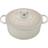 Le Creuset Meringue Signature Cast Iron Round med låg 26cm