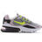 Nike Air Max 270 React GS - Particle Grey/Iced Lilac/Off Noir/Lemon Venom