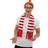 Smiffys Where's Wally? Kit Red & White